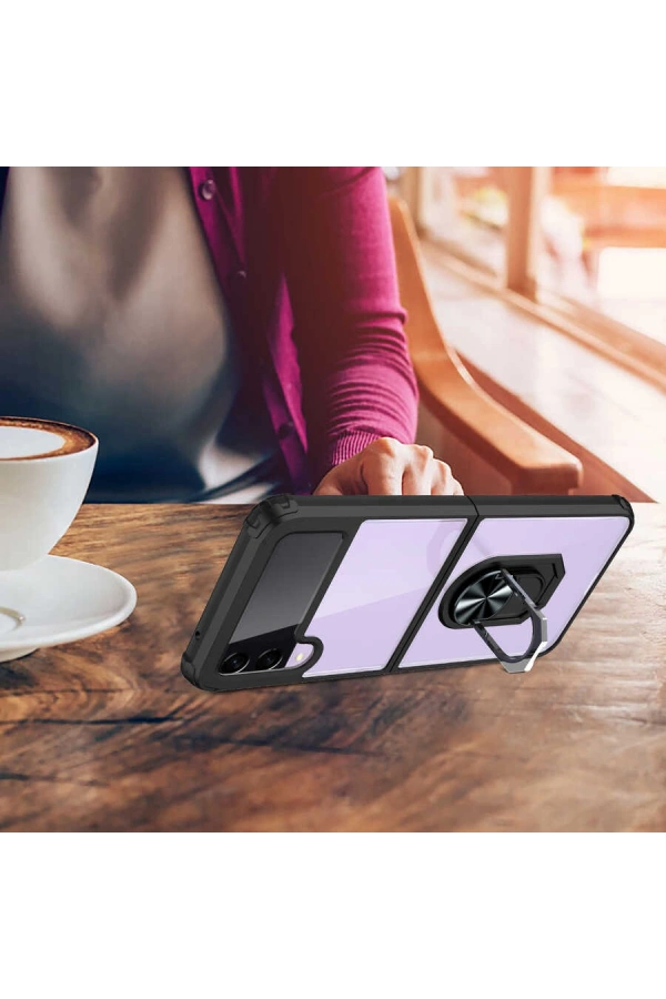 Galaxy Z Flip 3 Kılıf Zore Mola Kapak