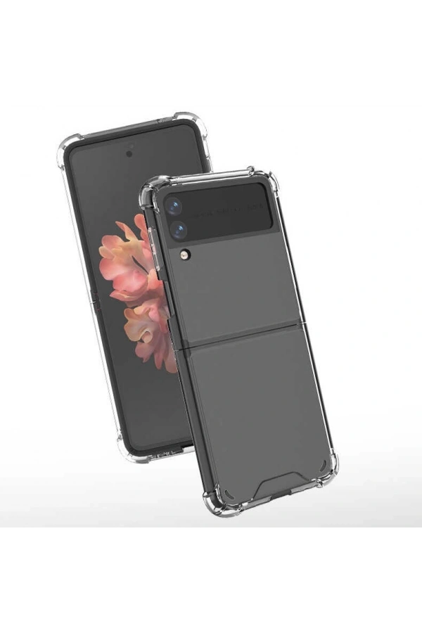 Galaxy Z Flip 3 Kılıf Zore Nitro Anti Shock Silikon