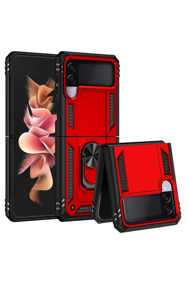 Galaxy Z Flip 3 Kılıf Zore Vega Kapak