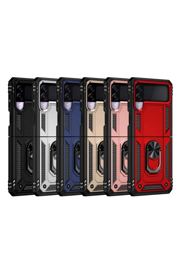 Galaxy Z Flip 3 Kılıf Zore Vega Kapak