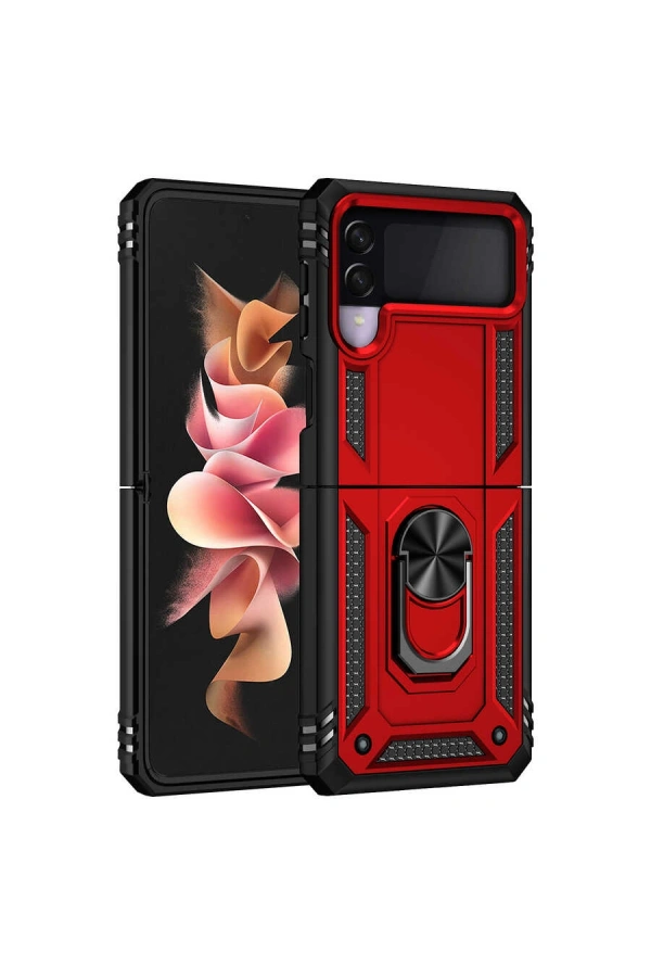Galaxy Z Flip 3 Kılıf Zore Vega Kapak