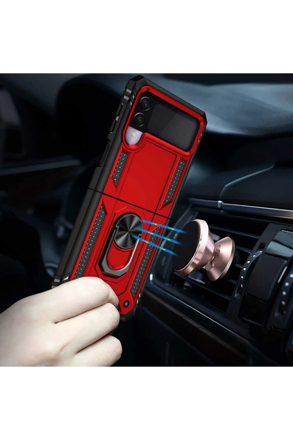 Galaxy Z Flip 3 Kılıf Zore Vega Kapak