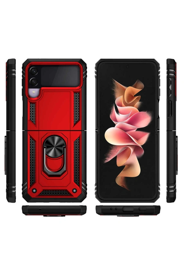 Galaxy Z Flip 3 Kılıf Zore Vega Kapak