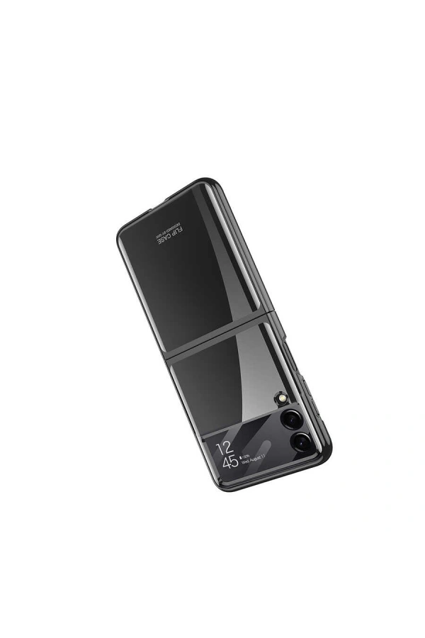 Galaxy Z Flip 4 Kılıf Zore Kıpta Lensli Kapak