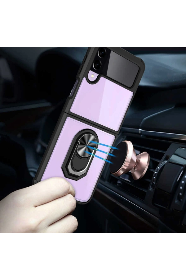 Galaxy Z Flip 4 Kılıf Zore Mola Kapak