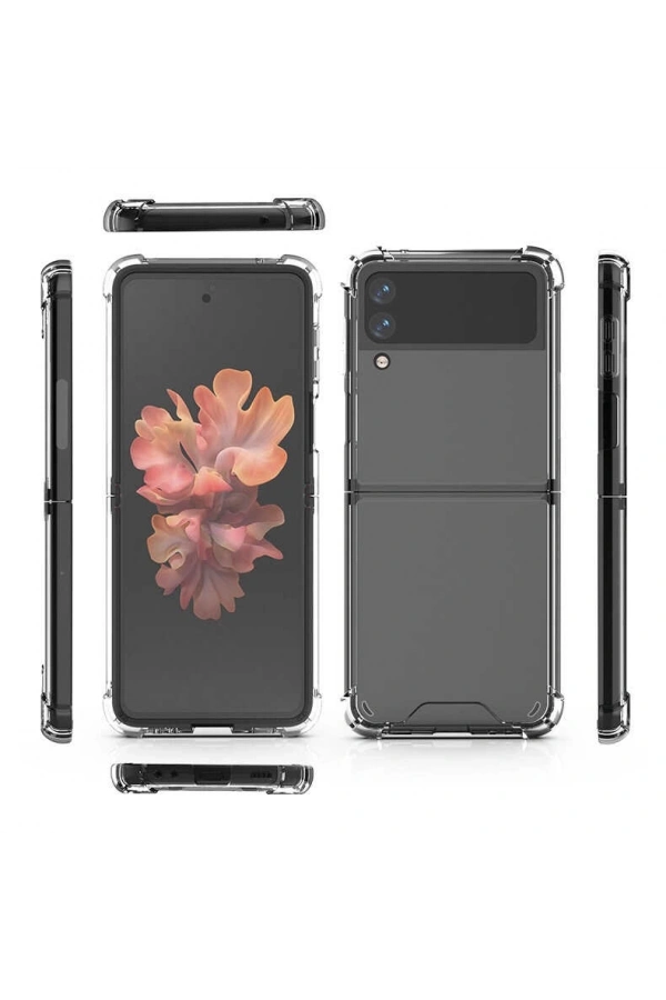 Galaxy Z Flip 4 Kılıf Zore Nitro Anti Shock Silikon