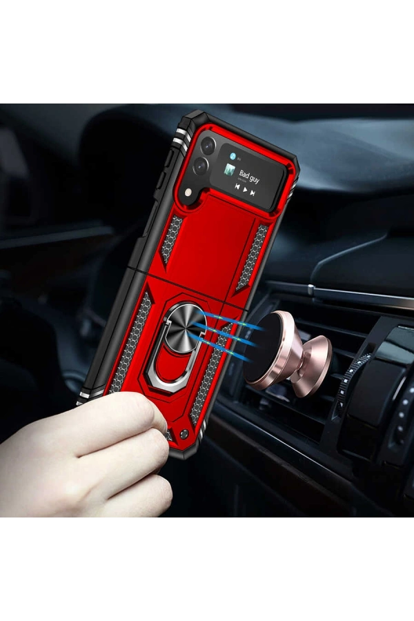Galaxy Z Flip 4 Kılıf Zore Vega Kapak