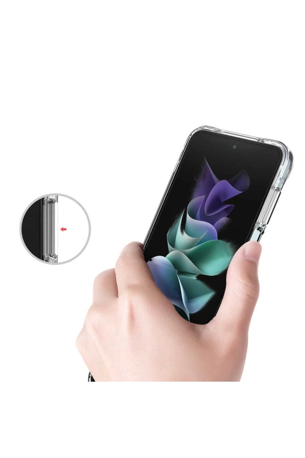 Galaxy Z Flip 4 Kılıf Zore Vonn Kapak