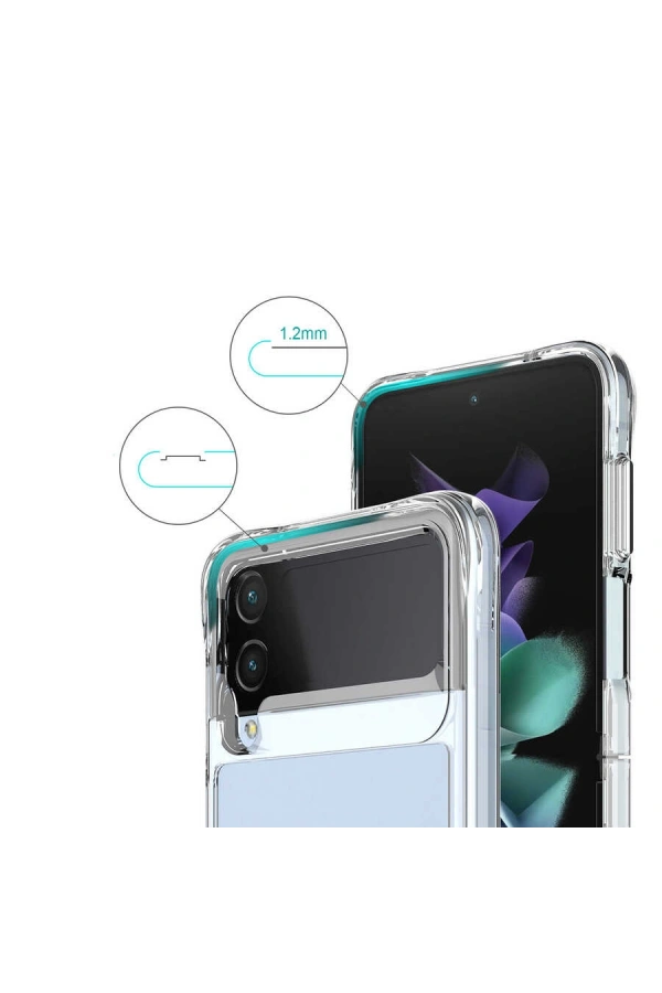 Galaxy Z Flip 4 Kılıf Zore Vonn Kapak