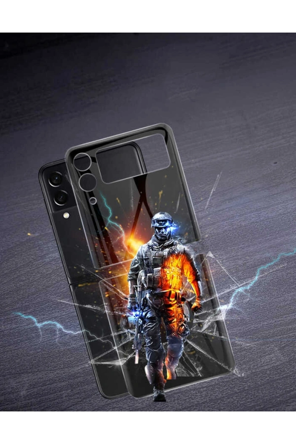 Galaxy Z Flip 4 Zore 3D Side Glass Ekran Koruyucu