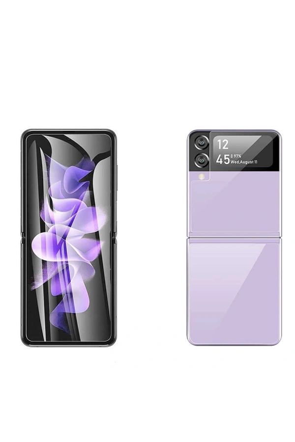 Galaxy Z Flip 4 Zore Narr Tpu Ön Arka Body Ekran Koruyucu