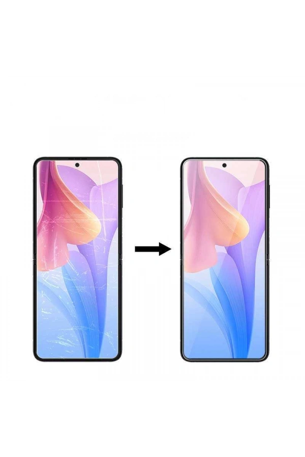 Galaxy Z Flip 4 Zore Narr Tpu Ön Arka Body Ekran Koruyucu