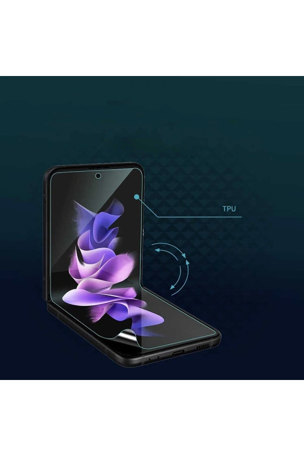 Galaxy Z Flip 4 Zore Narr Tpu Ön Arka Body Ekran Koruyucu