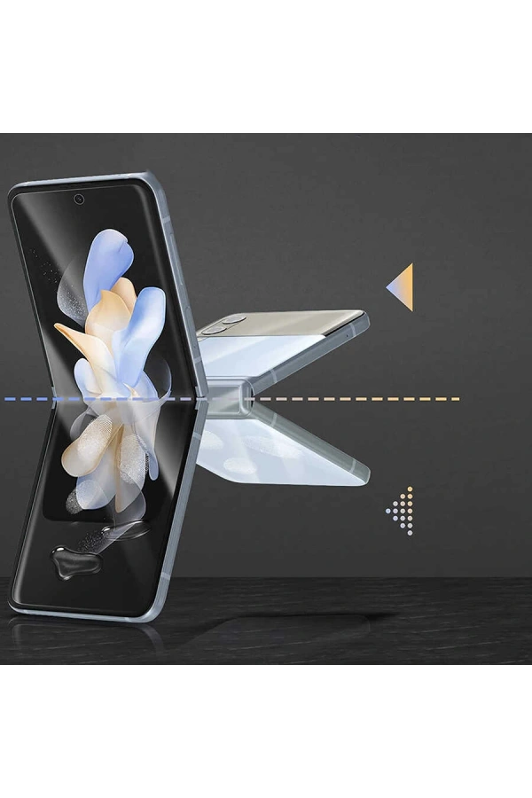 Galaxy Z Flip 4 Zore Narr Tpu Ön Arka Body Ekran Koruyucu