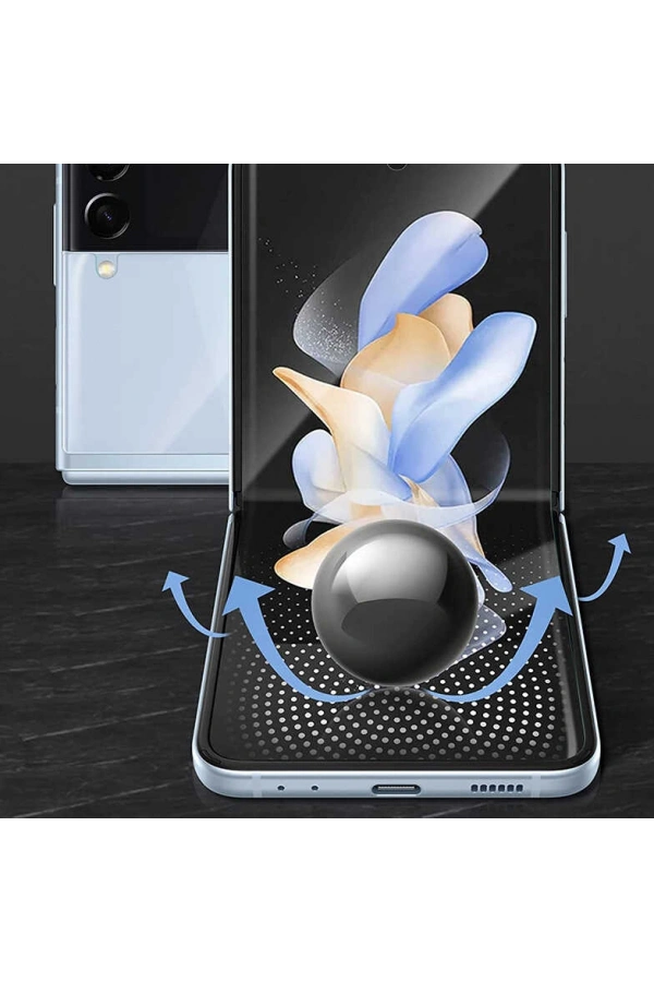 Galaxy Z Flip 4 Zore Narr Tpu Ön Arka Body Ekran Koruyucu