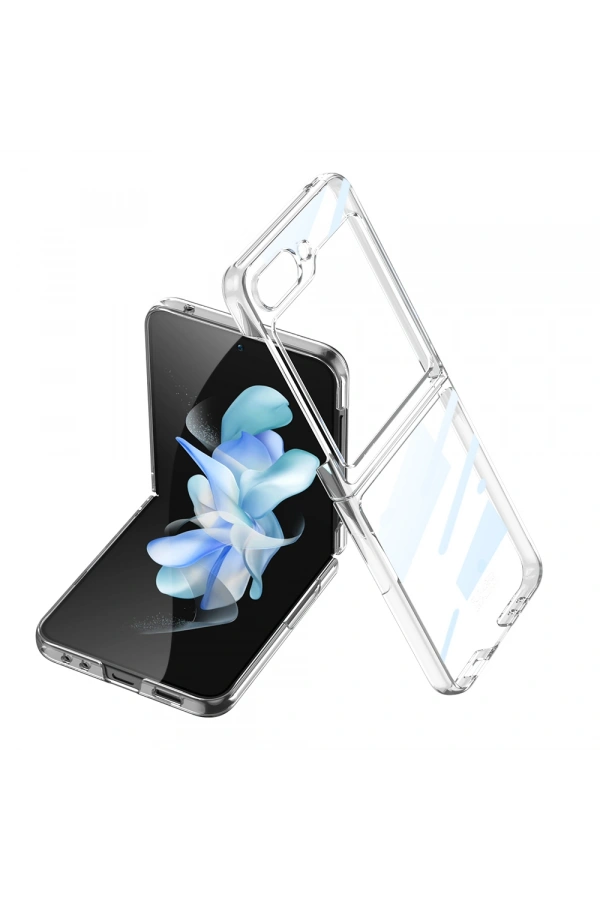 Galaxy Z Flip 5 Kılıf Zore Kıpta Lensli Kapak