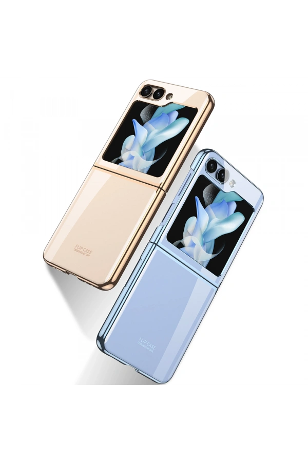 Galaxy Z Flip 5 Kılıf Zore Kıpta Lensli Kapak