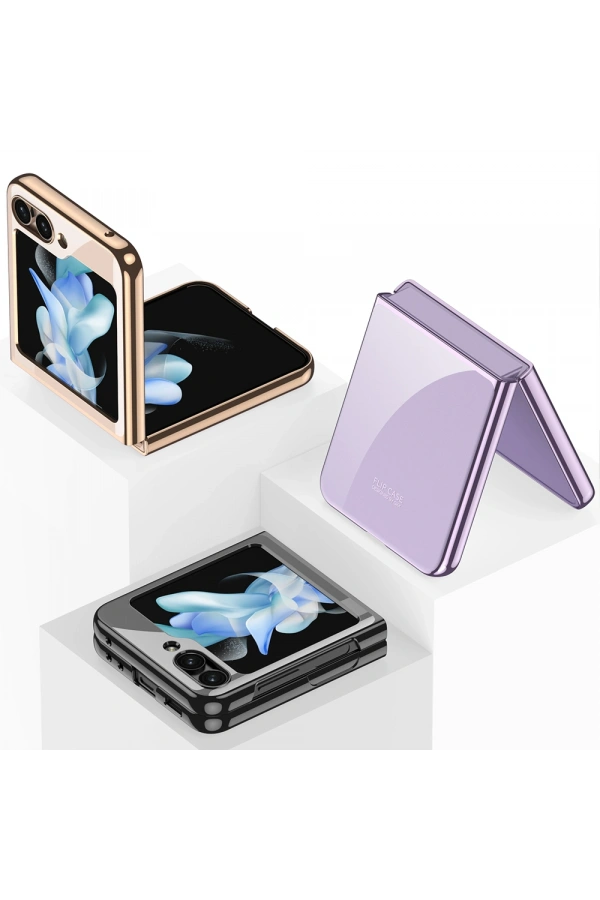 Galaxy Z Flip 5 Kılıf Zore Kıpta Lensli Kapak