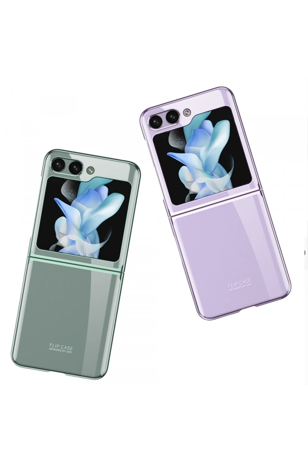Galaxy Z Flip 5 Kılıf Zore Kıpta Lensli Kapak