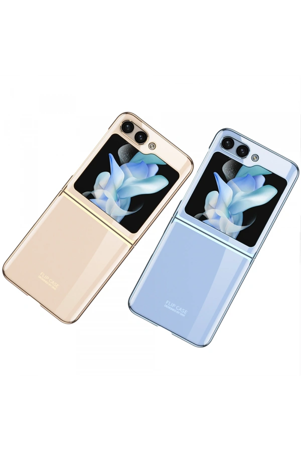 Galaxy Z Flip 5 Kılıf Zore Kıpta Lensli Kapak