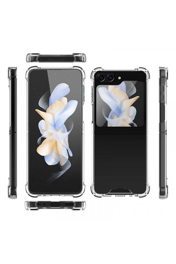 Galaxy Z Flip 5 Kılıf Zore Nitro Anti Shock Silikon