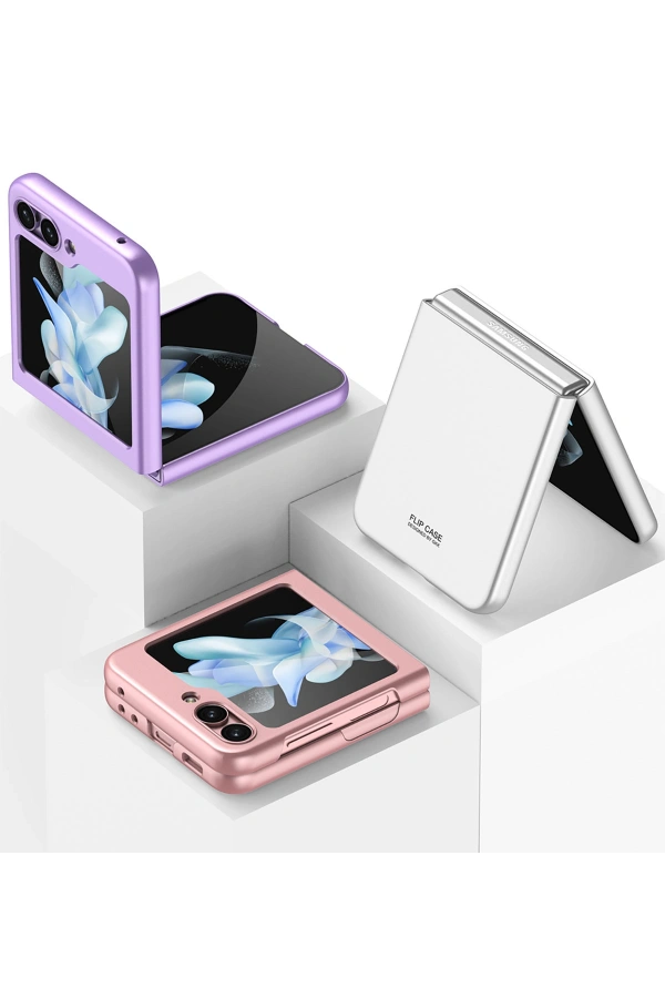 Galaxy Z Flip 5 Kılıf Zore Sert Kıpta Kapak
