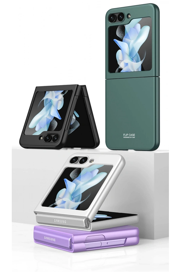 Galaxy Z Flip 5 Kılıf Zore Sert Kıpta Kapak