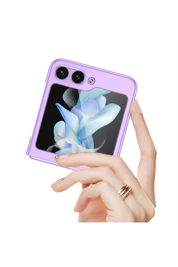 Galaxy Z Flip 5 Kılıf Zore Sert Kıpta Kapak
