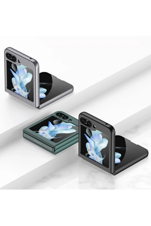 Galaxy Z Flip 5 Kılıf Zore Sert Kıpta Kapak