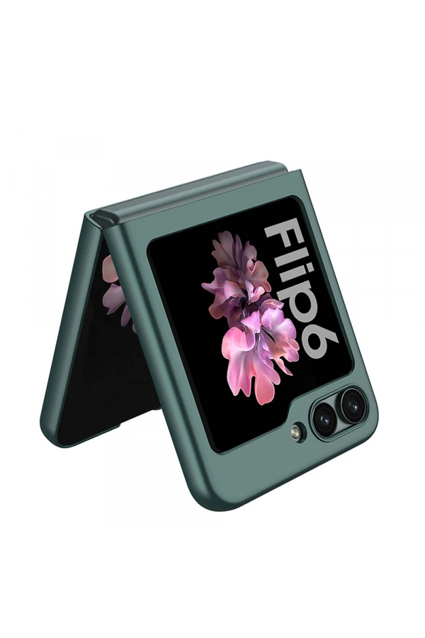 Galaxy Z Flip 6 Kılıf Zore Sert Kıpta Kapak