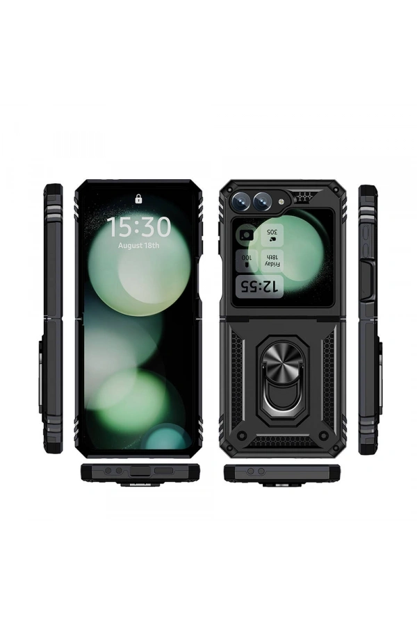 Galaxy Z Flip 6 Kılıf Zore Vega Kapak