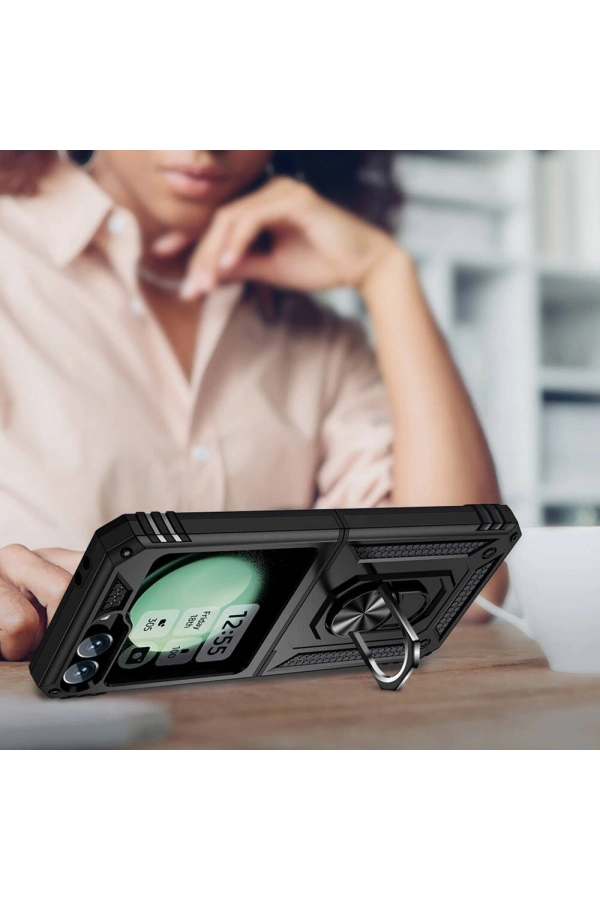 Galaxy Z Flip 6 Kılıf Zore Vega Kapak