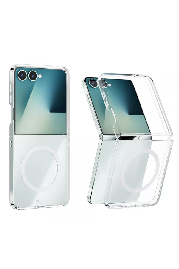 Galaxy Z Flip 7 Kılıf Kamera Korumalı M-safe Sert PC Zore Porto Kapak