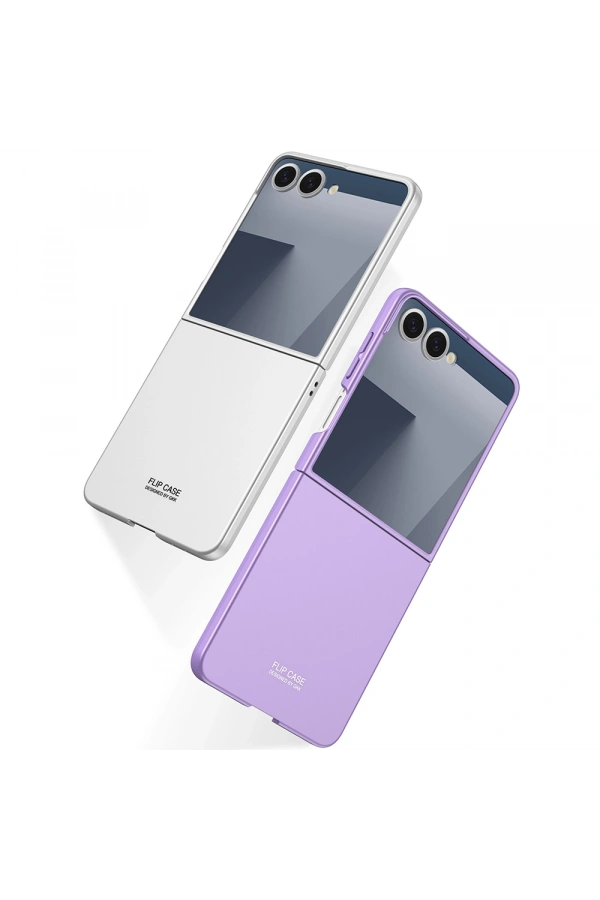 Galaxy Z Flip 7 Kılıf Zore Sert Kıpta Kapak