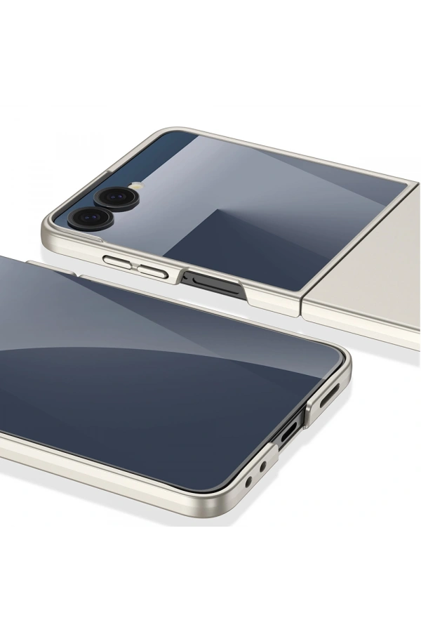 Galaxy Z Flip 7 Kılıf Zore Sert Kıpta Kapak