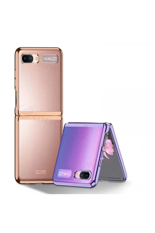 Galaxy Z Flip Kılıf Zore Kıpta Kapak
