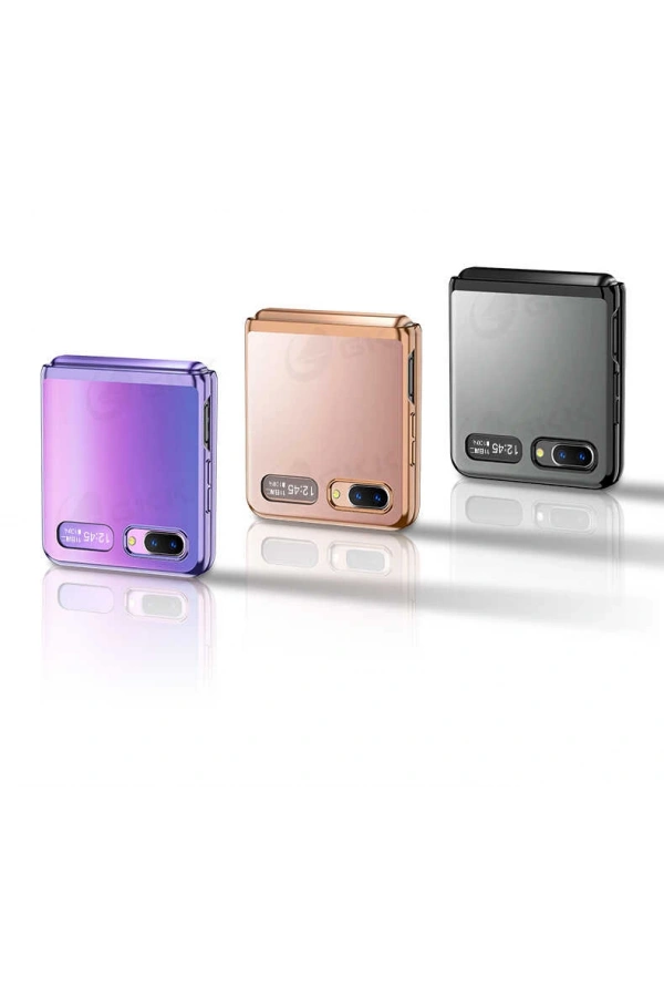 Galaxy Z Flip Kılıf Zore Kıpta Kapak