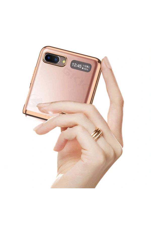 Galaxy Z Flip Kılıf Zore Kıpta Kapak