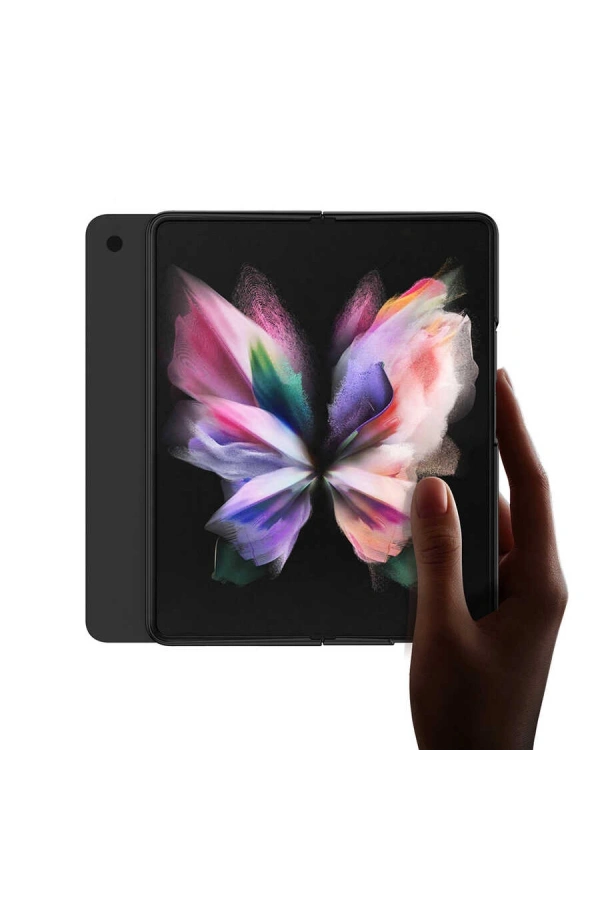 Galaxy Z Fold 3 Kılıf Zore Kalem Bölmeli Droga Kılıf