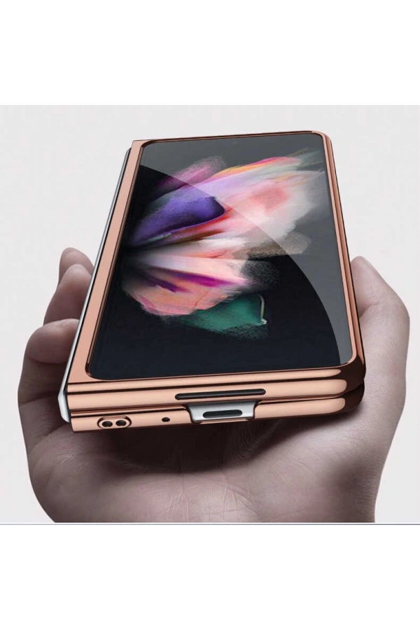 Galaxy Z Fold 3 Kılıf Zore Kıpta Kapak