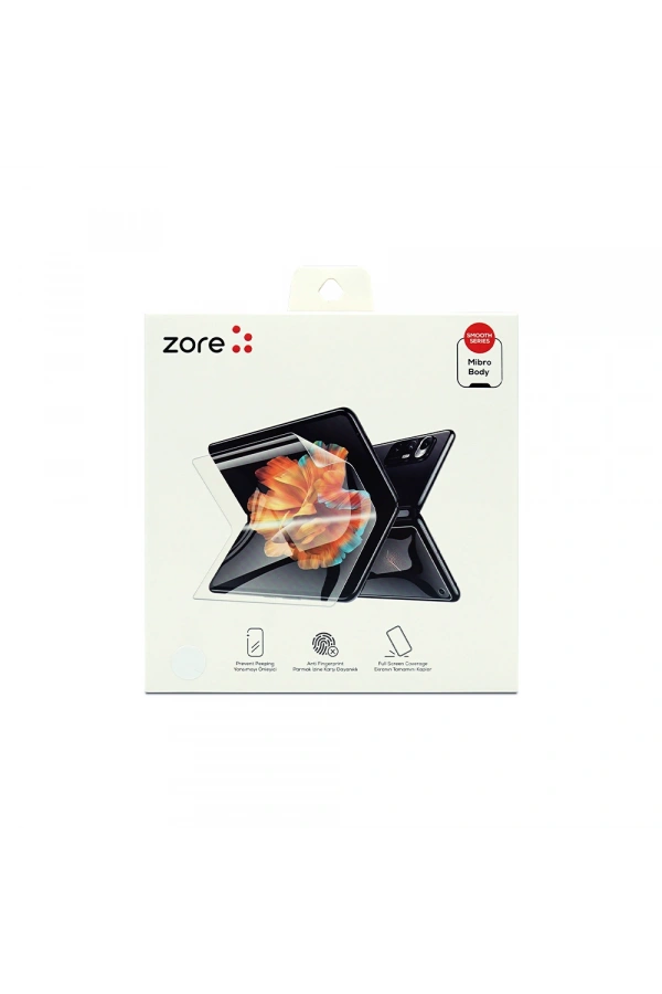 Galaxy Z Fold 3 Zore Hizalama Aparatlı S-Fit Body Ekran Koruyucu