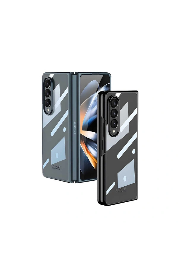Galaxy Z Fold 4 Kılıf Zore Full Camlı Kıpta Kapak