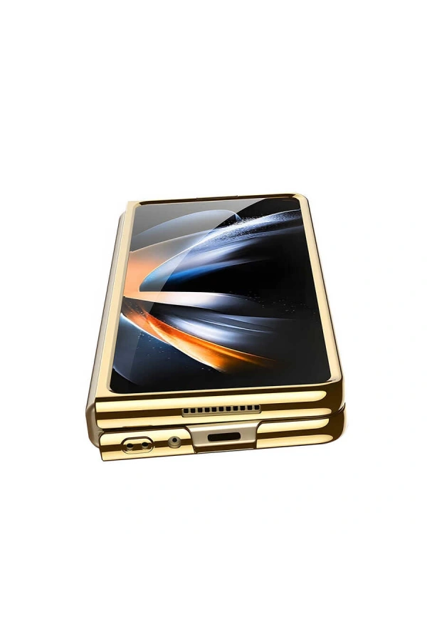 Galaxy Z Fold 4 Kılıf Zore Full Camlı Kıpta Kapak
