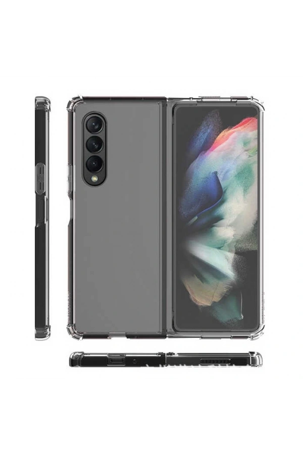 Galaxy Z Fold 4 Kılıf Zore Nitro Anti Shock Silikon