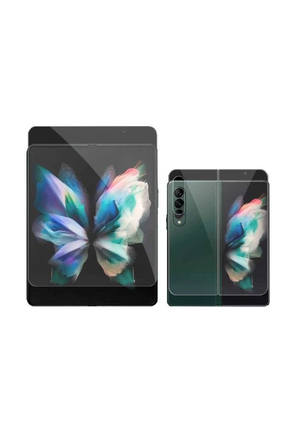 Galaxy Z Fold 4 Zore Narr Tpu Ön Arka Body Ekran Koruyucu
