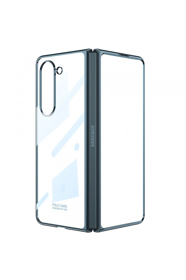 Galaxy Z Fold 5 Kılıf Zore Full Camlı Kıpta Kapak