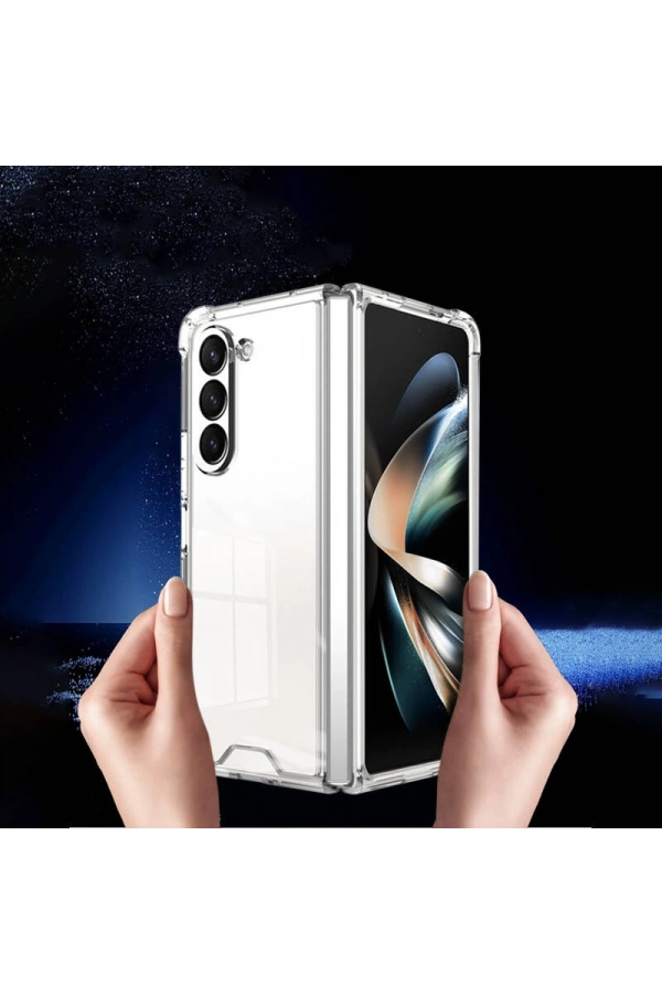 Galaxy Z Fold 5 Kılıf Zore Nitro Anti Shock Silikon