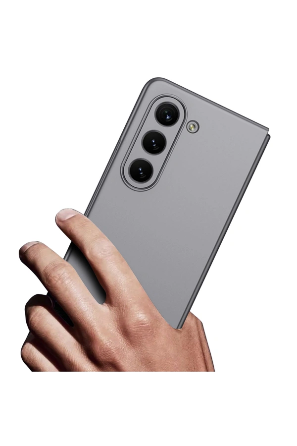 Galaxy Z Fold 5 Kılıf Zore Sert Kıpta Kapak