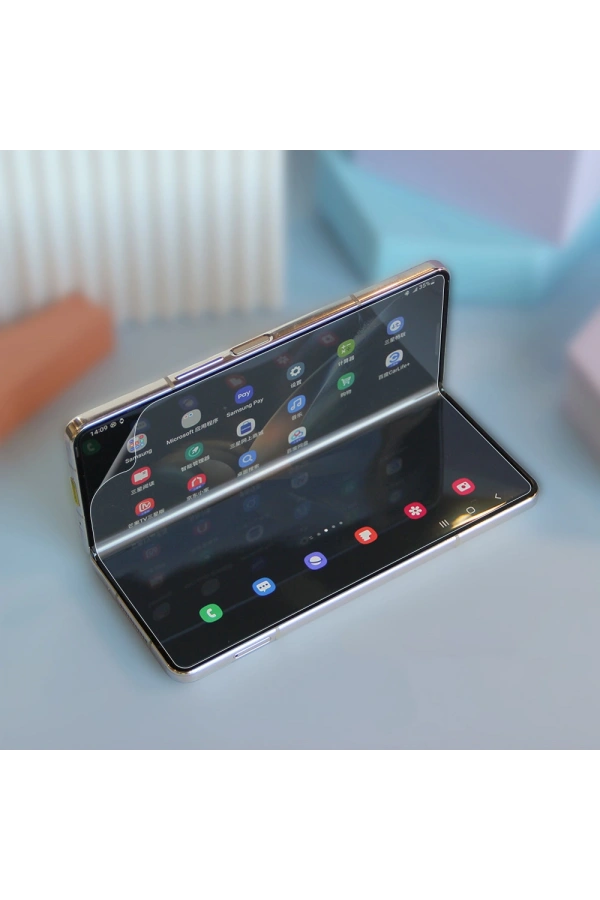 Galaxy Z Fold 5 Zore Hizalama Aparatlı S-Fit Body Ekran Koruyucu