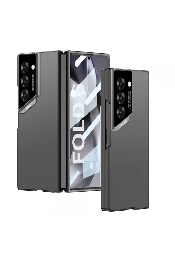 Galaxy Z Fold 6 Kılıf Ultra İnce Kamera Korumalı Sert Rubber Zore 3. Seri Procase Kapak